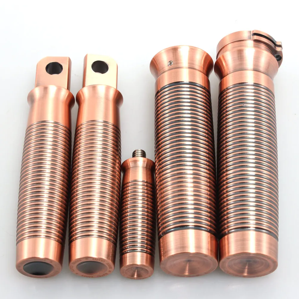

Motorcycle Black Copper 1" Handlebar Hand Grips Footrest FootPegs Shifter Peg For Sportster XL 883 1200 Softail Dyna Touring