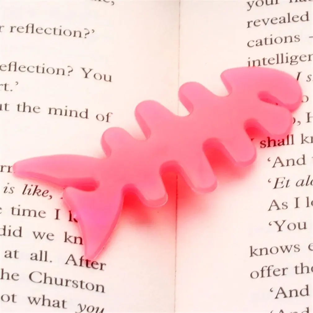 

1PC Portable Fish Bone Shape Earphone Cable Winder Popular Headphone Cord Wrap USB Cable Winder Organizer Tidy Headset Accessory