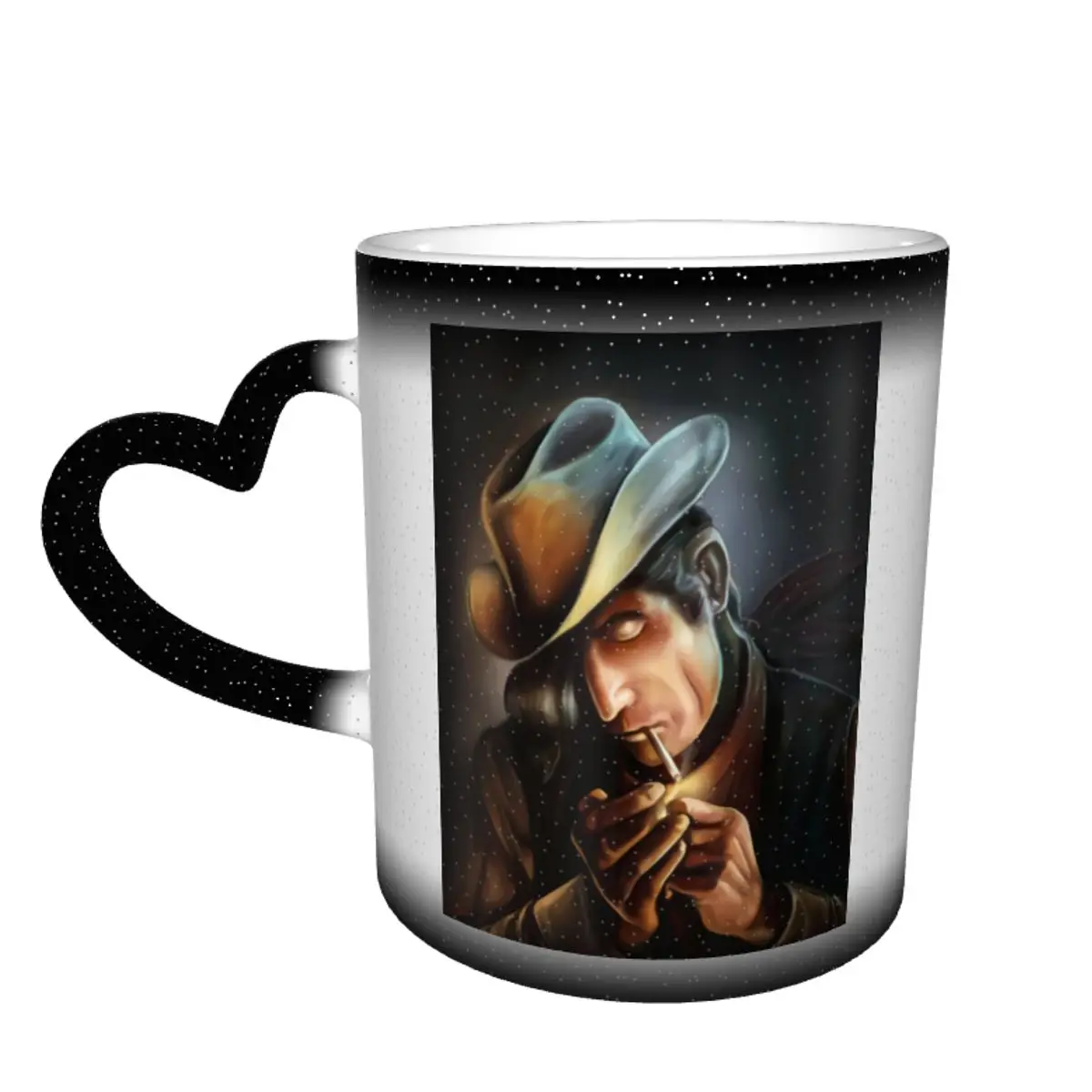 

Lucky Luke Mug Cheap Funny Mug Porcelain Espresso That Changes Color Cups
