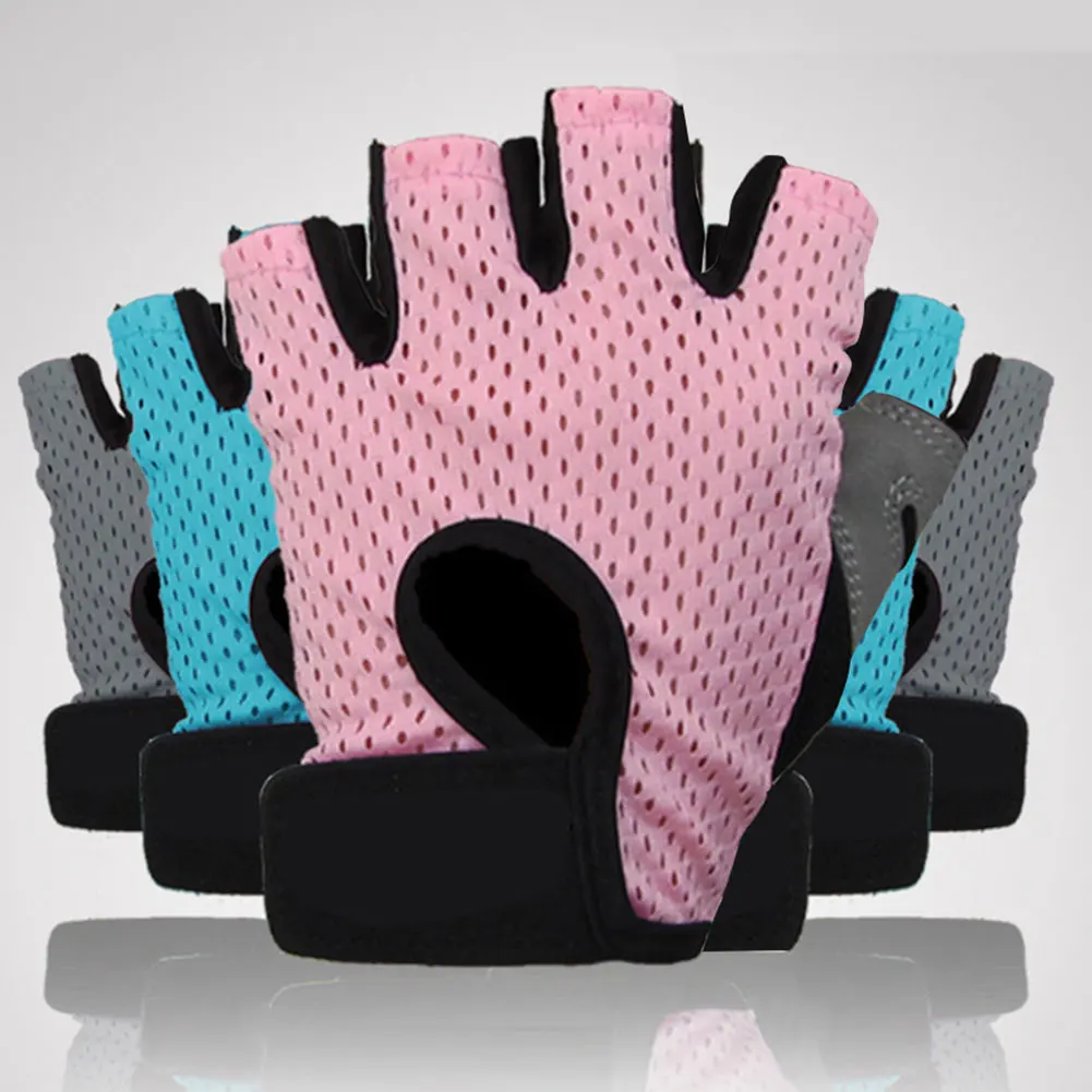 

Half-finger Gloves for Riding Nylon Gloves Outdoor Sporting Goods Gym Cycling Gloves Anti-skid Shock-absorbing Bicycle Gloves