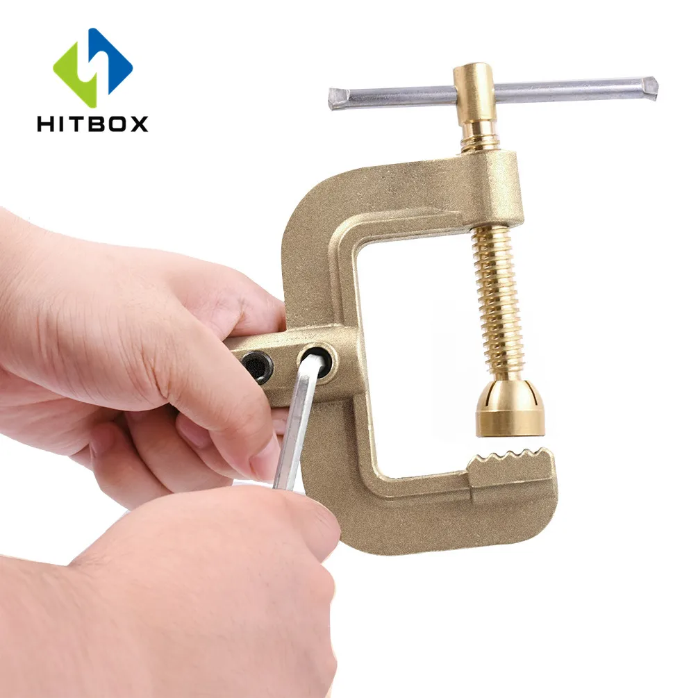 HITBOX медный 400A Заземленный зажим для сверхмощной дуги MMA STICK MIG TIG Сварочные