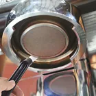 Главная щетка для пыли Кофе эспрессо Чистящая Щетка для машины Пластик ручка щетка для клавиатуры Очиститель инструменты Кофе грязь щеточка для чистки