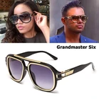 JackJad 2020 Модные солнцезащитные очки в стиле хип-хоп Grandmaster Six Style Shield, мужские и женские классные брендовые дизайнерские солнцезащитные очки Oculos De Sol 60610