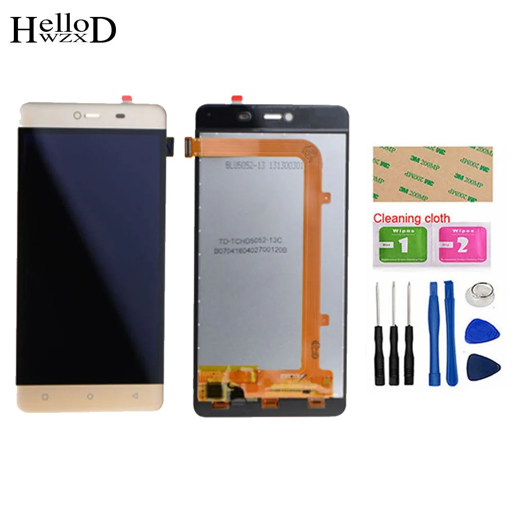 

LCD Display For BLU Energy X 2 E050U E050L LCD Display With Touch Screen Digitizer Assembly Replacement + Tools