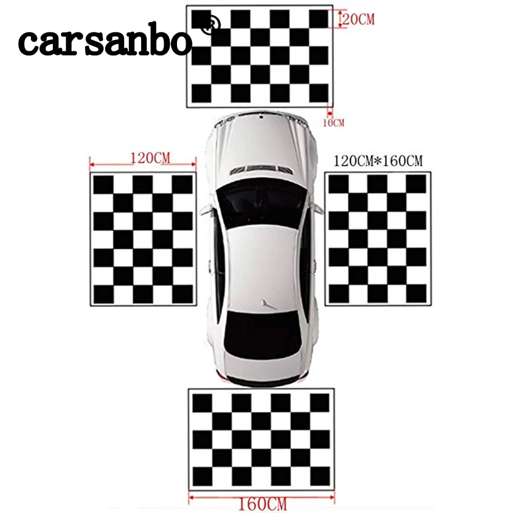 Carsanbo ткань 4 шт. Автомобильная камера калибровка для 360 градусов объемного вида