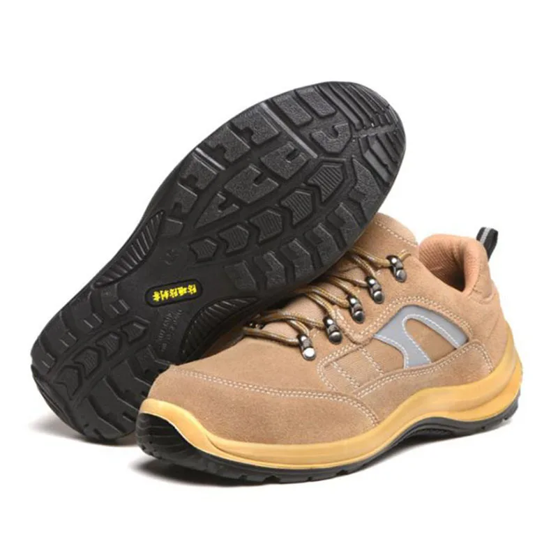 Защитные рабочие ботинки со стальным носком для мужчин и женщин непробиваемые