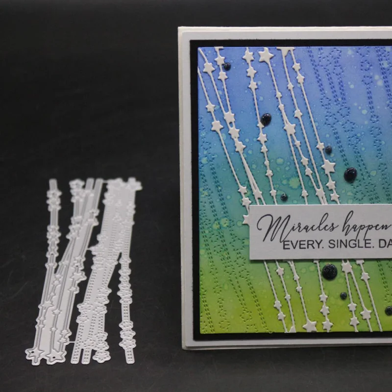 

Meteor Frame Christmas Metal Cutting Dies Irregular Stencil Star Die Cut Scrapbooking Card Making 2019 New Craft Stamps And Dies