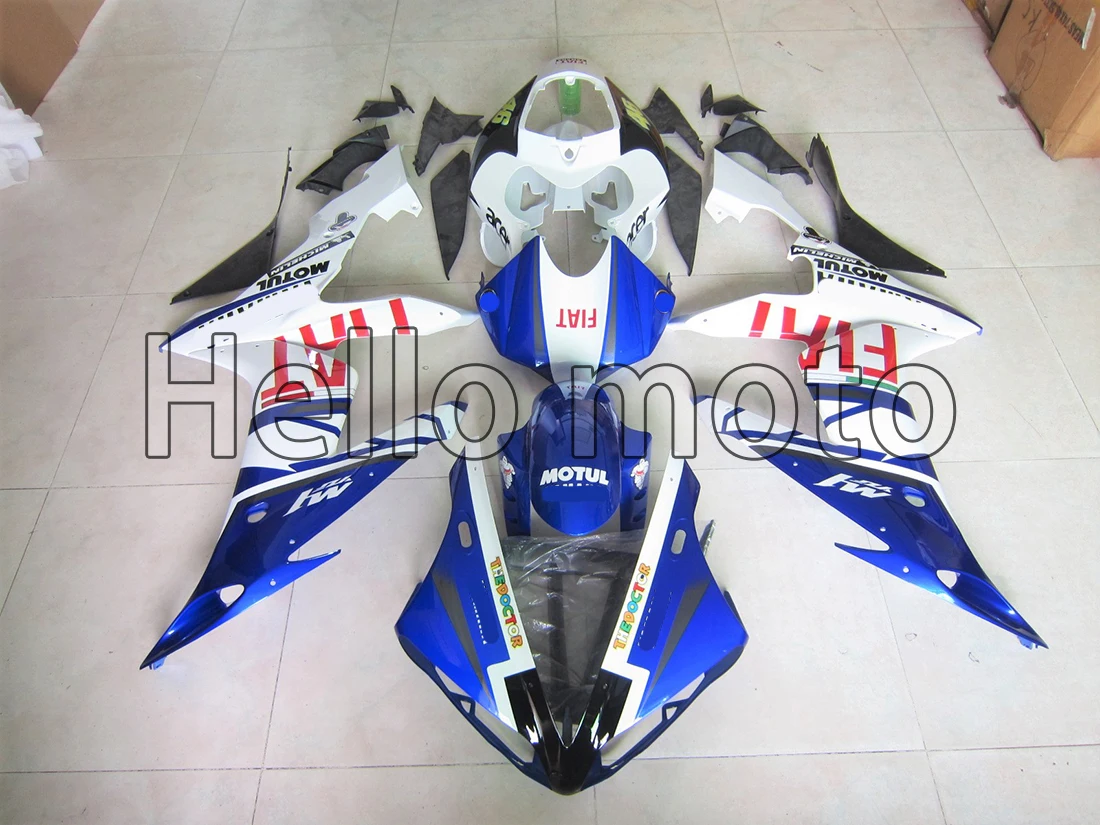 

Подходит для YAMAHA YZF-R1 2004-2006 лет обтекатель для мотоцикла корпус спойлера ABS литьё под давлением