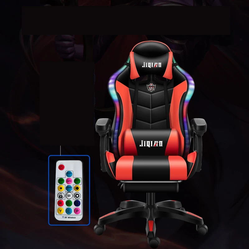 Новинка 2021 игровое кресло компьютерное высокого качества с массажем кожаное