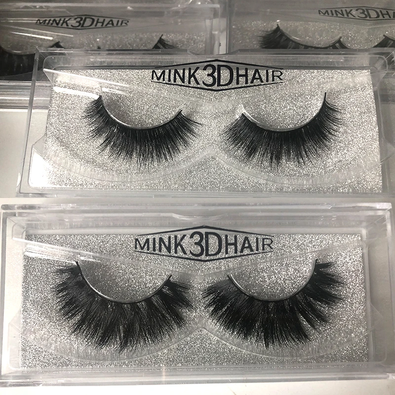 Смешанные Стиль ресницы серо-коричневого цвета цельнокроеное платье 3D норковые
