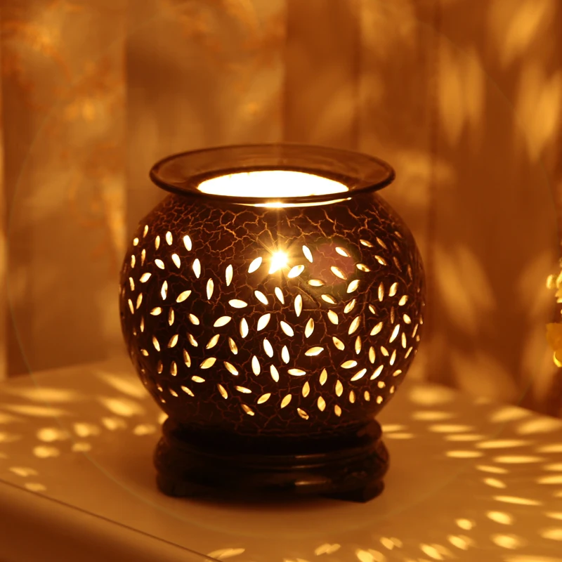 Керамическая электронная благовония лампа для благовоний эфирное масло вилка