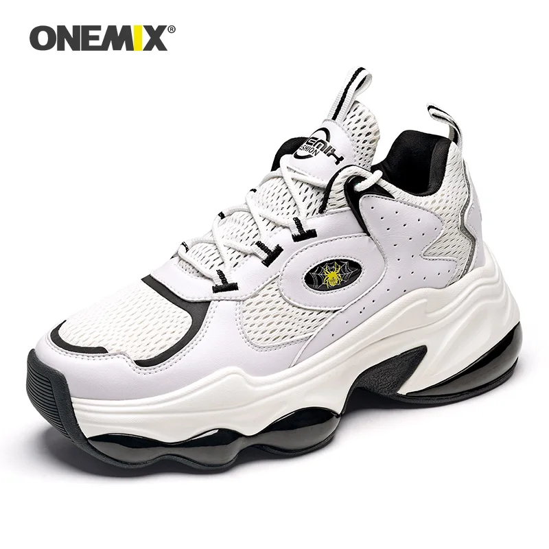 ONEMIX 2021 Cloud White Ultra Boots Sneaker Men Women New Arrival Winter Spring Sneaker Lightweight Air Cushion Running Shoes