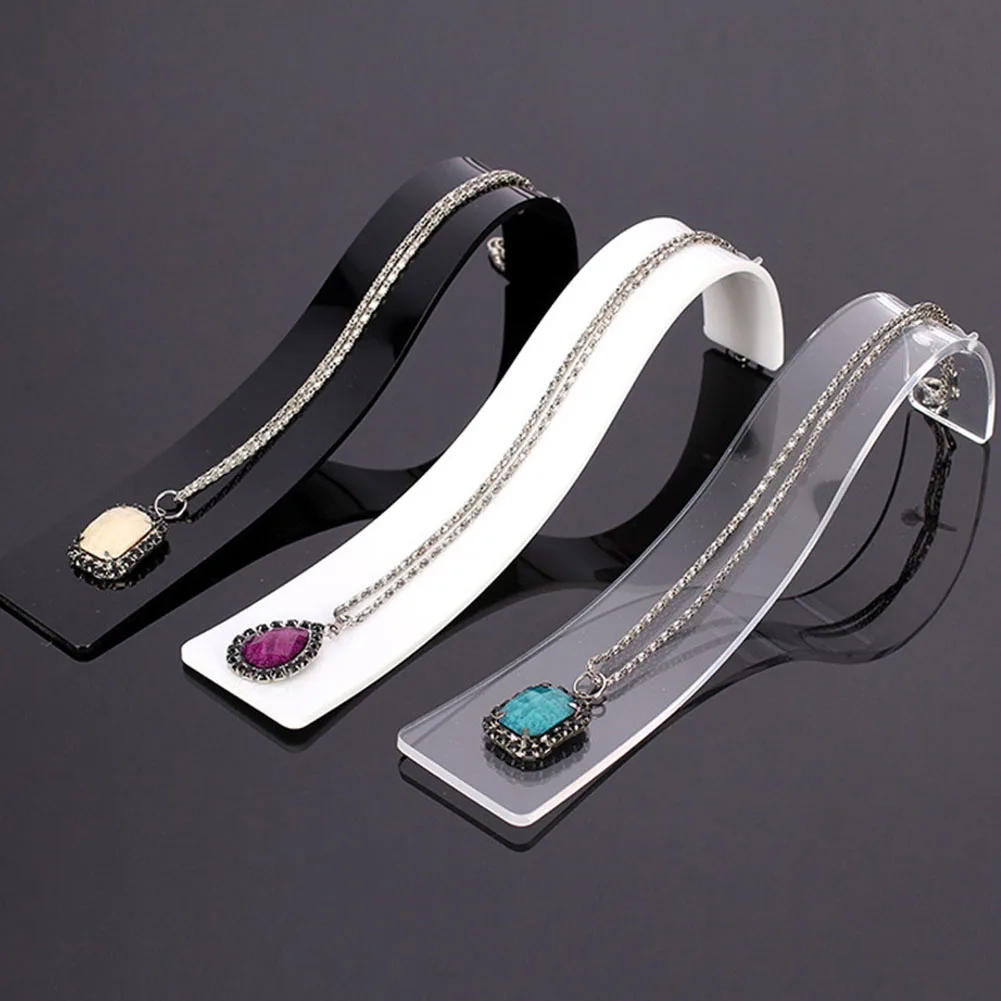 

Acrylic Bracelet Necklace Jewelry Display Stand Prop Show Rack Holder Organizer