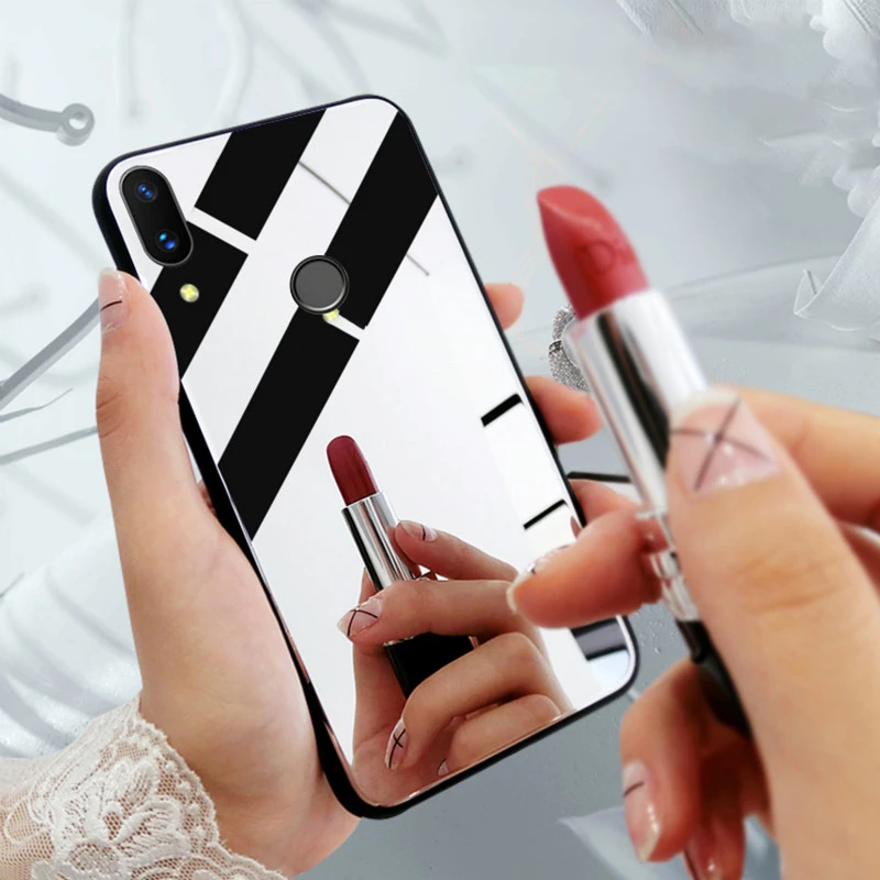 Роскошный зеркальный силиконовый чехол для Xiaomi Mi 9T 8 A1 A2 Lite F1 мягкий Redmi K20 6A 7A Note 4X 5A