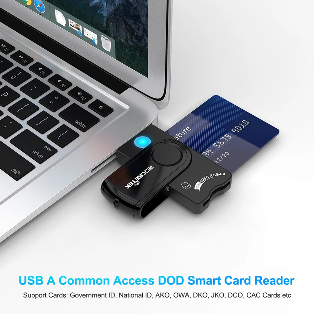 Считыватель смарт-карт USB 2 0 с налоговой декларации многофункциональный