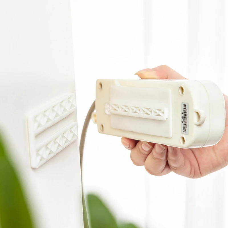 Самоклеящиеся держатели силовых лент фиксатор без перфорации настенная