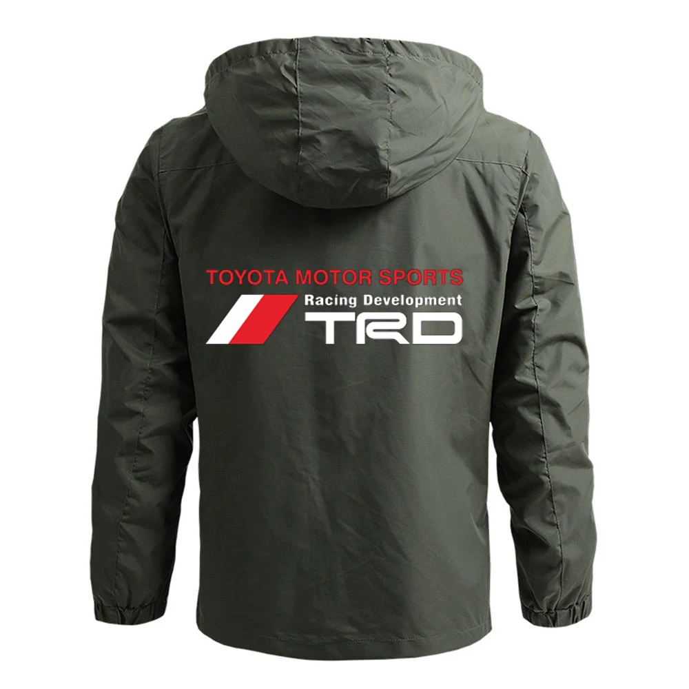 

2021 New Mens toyota trd motor sport Fashion Comfortable Printing Zipper Custom Movement Fitness Windproof Style Casual Jackets