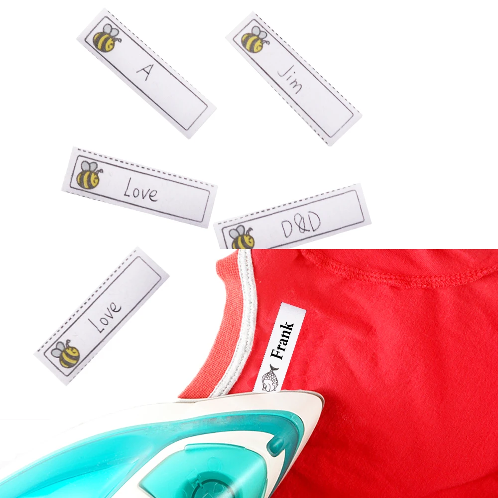 100 шт. белые этикетки для одежды |