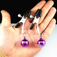 nipple clamps adult novelty sex product metal milk clip female breast clitoris clip massage sex toys for couples lover game