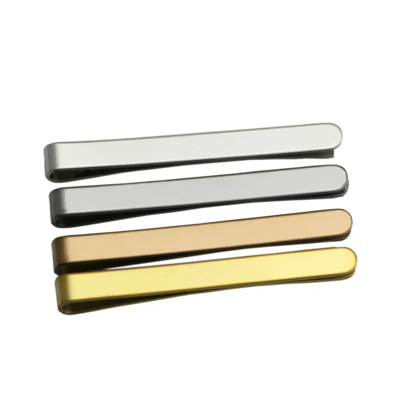 Оптовая продажа зажим для галстука Beadsnice из нержавеющей стали с монограммой