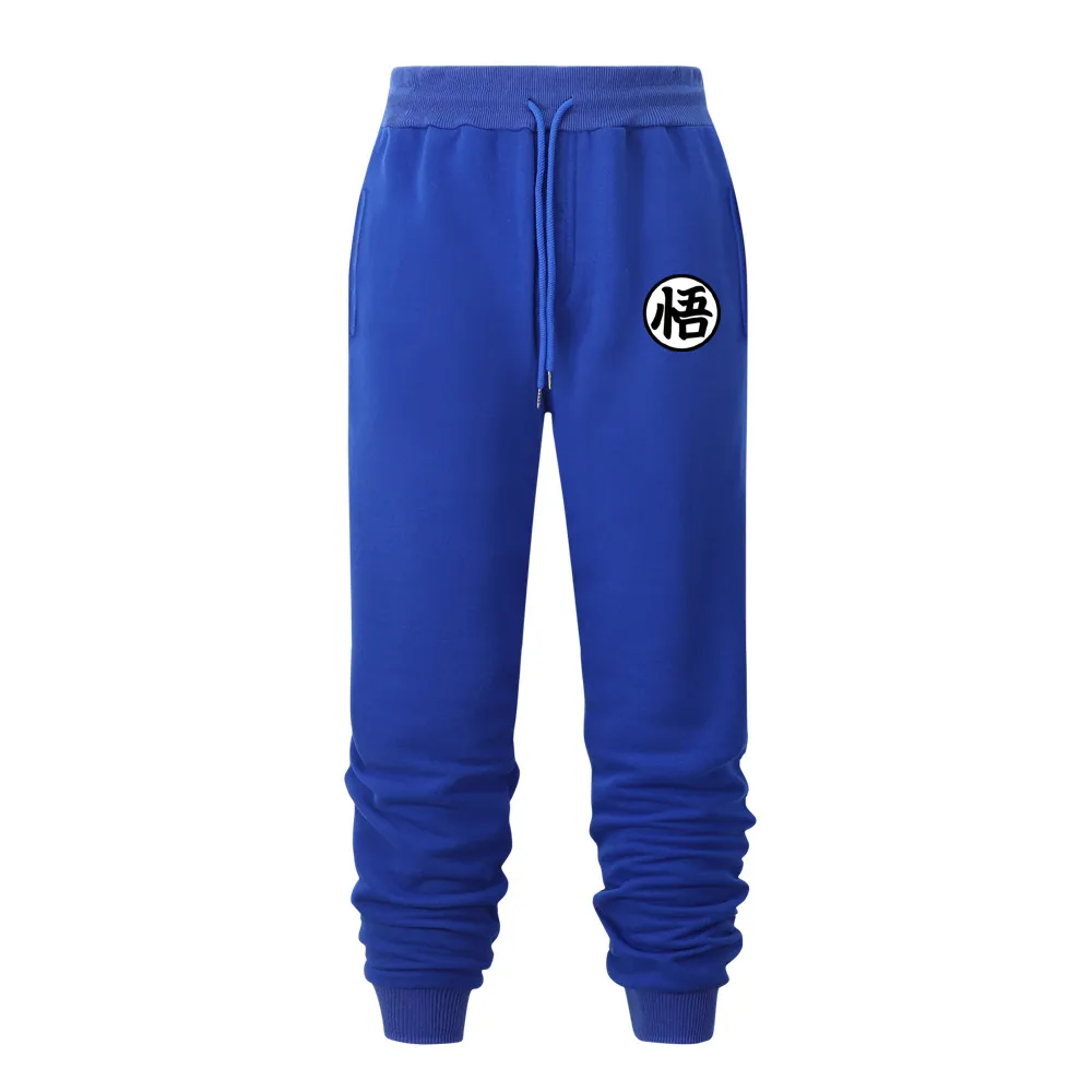 Brand fitness men Sweatpants trousers Sports clothes high quality Joggers Sweat Pants Japan Anime Goku Print Hip Hop Streetwear