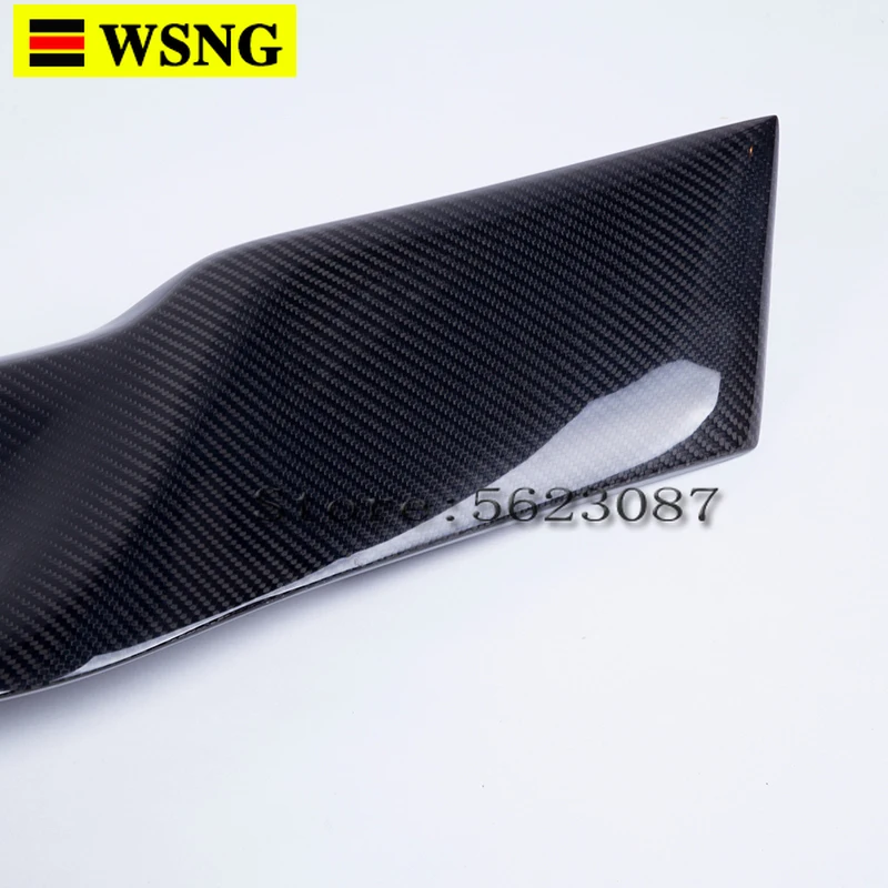 

Car Trunk Spoiler Carbon Fiber Auto Rear Trunk Wing Accessories R Style Spoiler 4 Door Sedan For Audi A5 S5 2009-2016