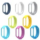 Ремешок для смарт-часов Xiaomi Mi Band 6 5 4 3, спортивный силиконовый водонепроницаемый сменный Браслет для Mi Band 4
