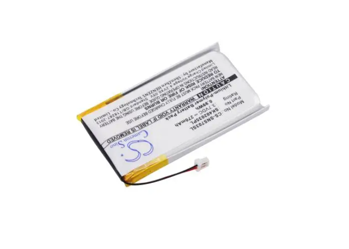 Cameron sino 270 мА/ч Батарея для SONY NW-S603F NW-S703F NW-S705F SK402035PL MP3 MP4 аккумулятор pmp | Электроника
