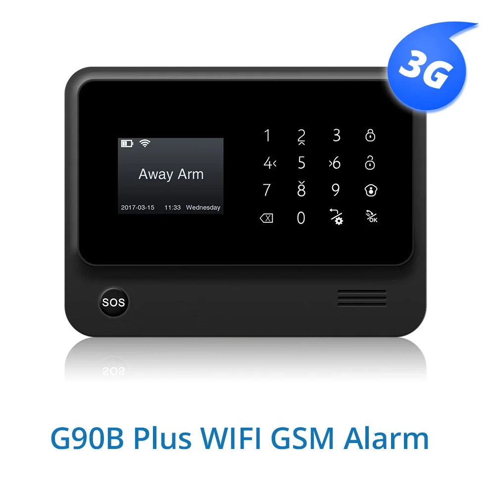 Последняя 3G sim карта GSM GPRS SMS беспроводная домашняя охранная сигнализация система