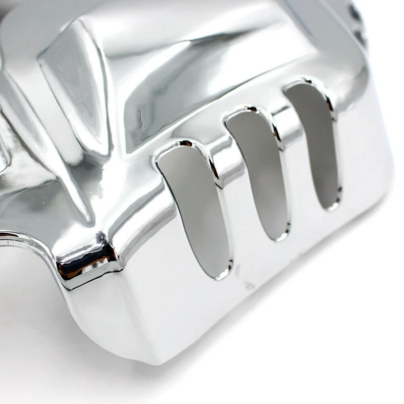 

Motorcycle Accessories Chrome Brake Disc Rotors Covers LED Light for Honda GOLDWING GL1800 2001-2017