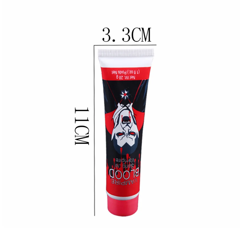 

Realistic Fake Simulation Blood Plasm Gel Bleeding Stage Cosplay Makeup Halloween Props Horror Funny Toys toys Party Parts