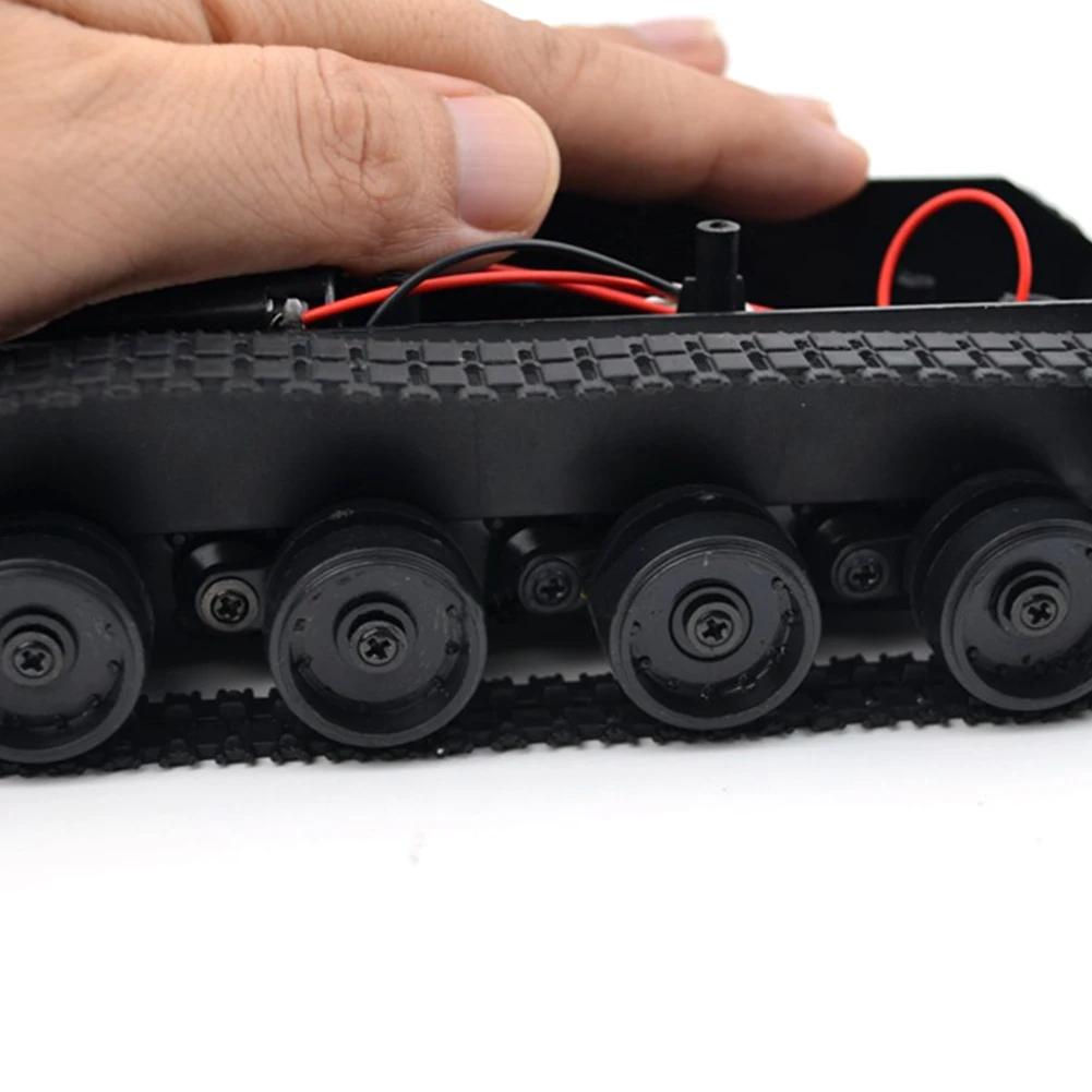 Трек детский умный легкий танк шасси гусеничный автомобиль RC робот набор DIY