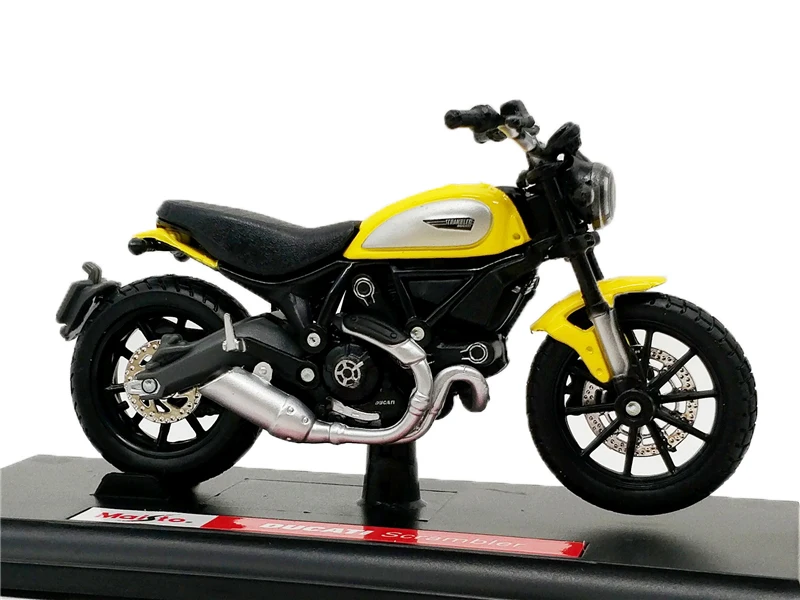 Maisto 1:18 Ducati 1199 Hypermotard 1098S скремблер supersport s 848 Monster 1200S Deacast мотоцикл уличный велосипед - Цвет: Scrambler