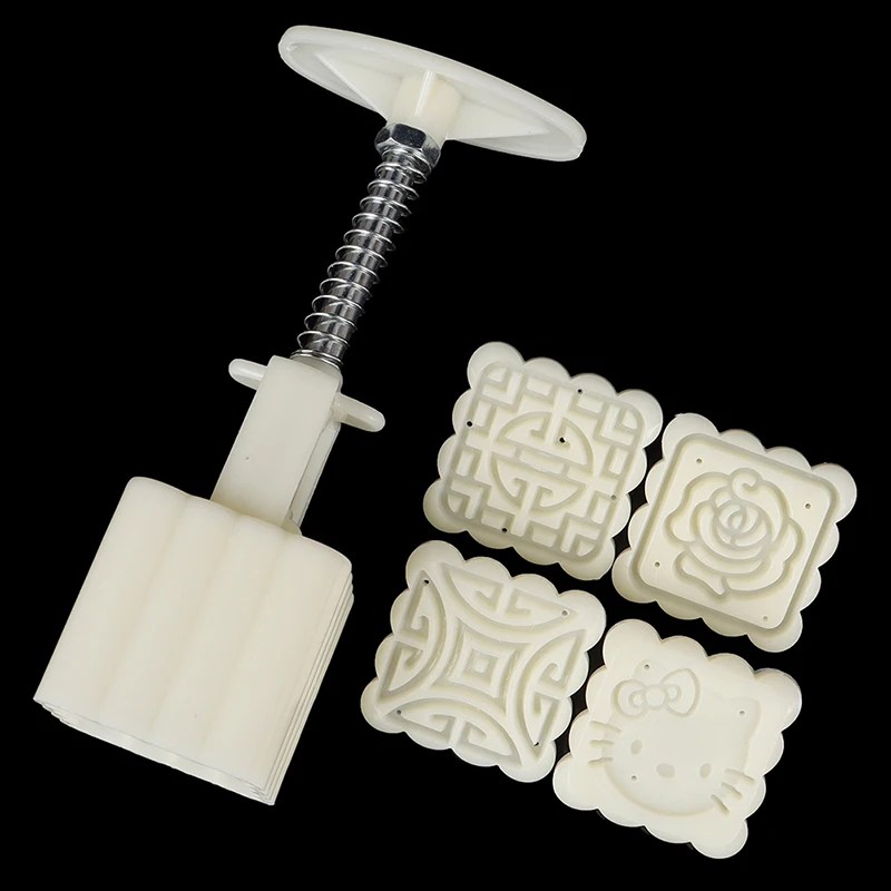 Многоразовая квадратная ручная пресс форма для изготовления печенья на Луне