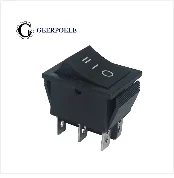 5 шт./лот 21*15 мм KCD SPST 3PIN оснастка вкл. Выкл. Переключатель положения оснастка лодка кулисный переключатель 6А/250 в высокое качество Медные ножки