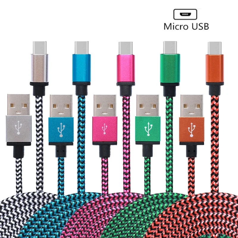 VSKEY 5 шт. Micro USB кабель для Samsung Galaxy Huawei Xiaomi Sony Android порт Быстрая Зарядка
