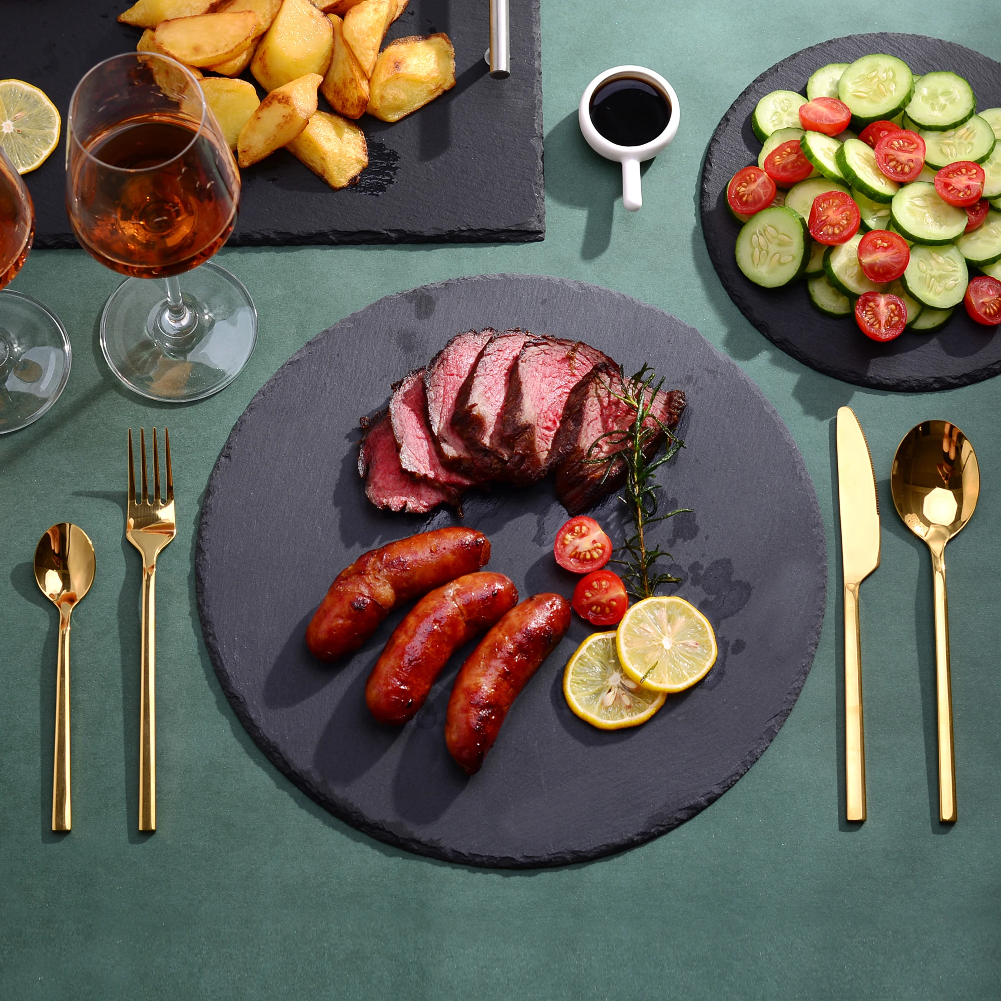 Набор столовых приборов Velaze из 48 предметов набор нержавеющей стали с зеркальной