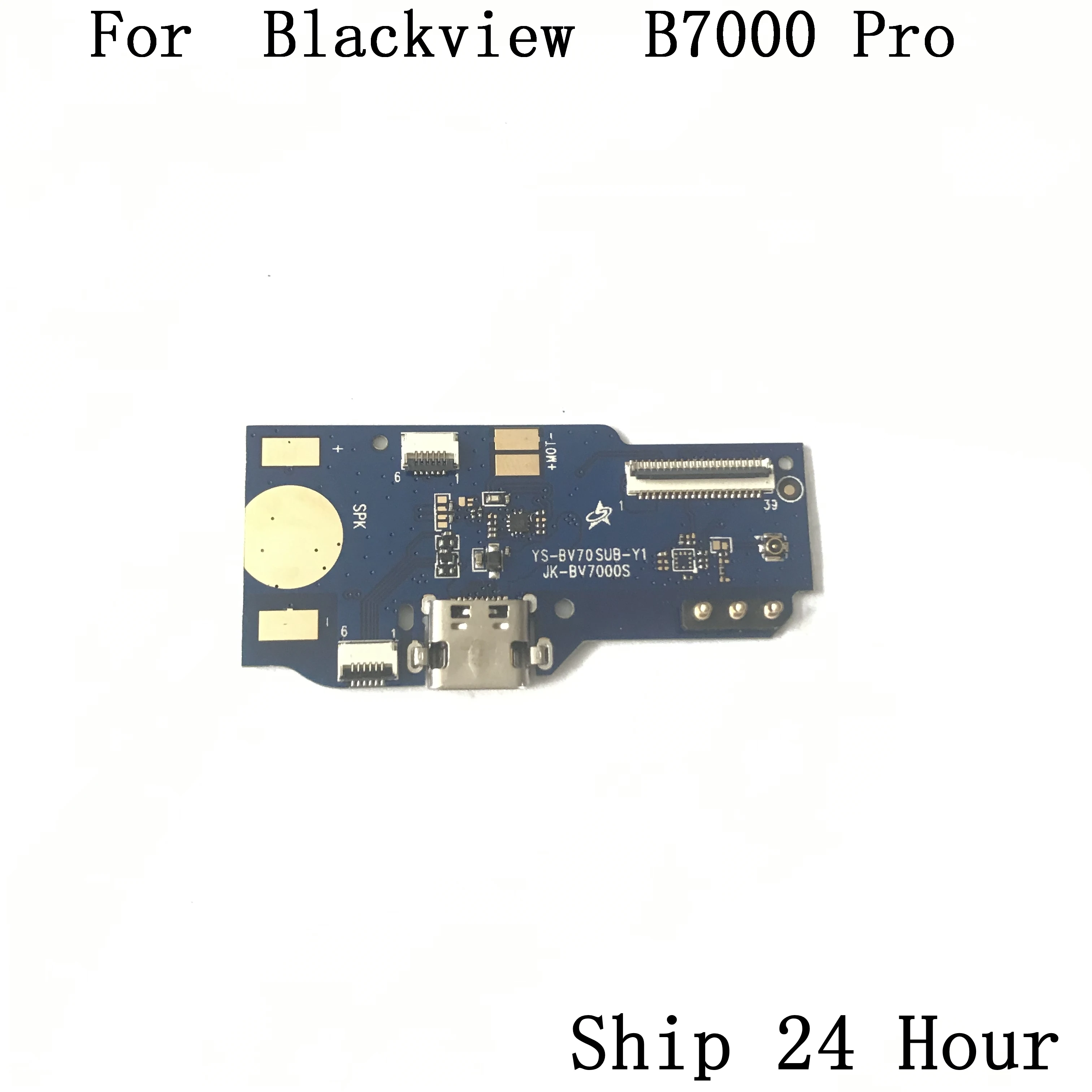 Б/у USB зарядная плата для Blackview BV7000 Pro MTK6750 Octa Core 5 0 дюйма 1920x1080 + номер отслеживания -