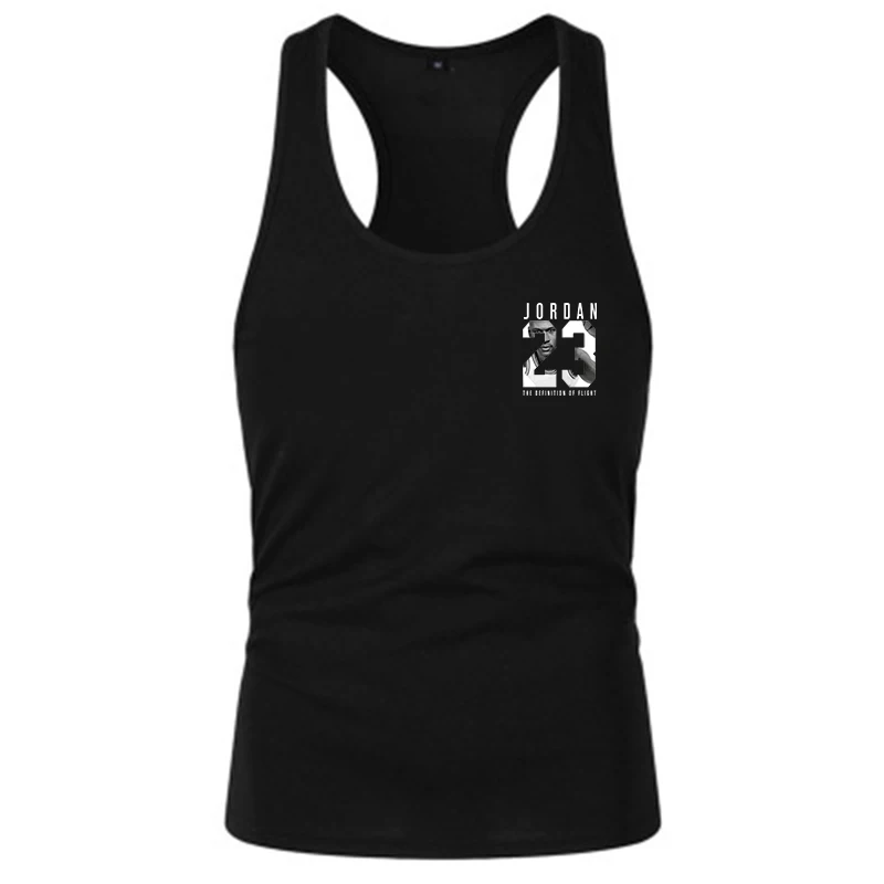 

Summer Brand Clothing Men Vest Cotton Print Men Fitness Tank Tops Fitness Camisetas Hip Hop sleeveless shirt