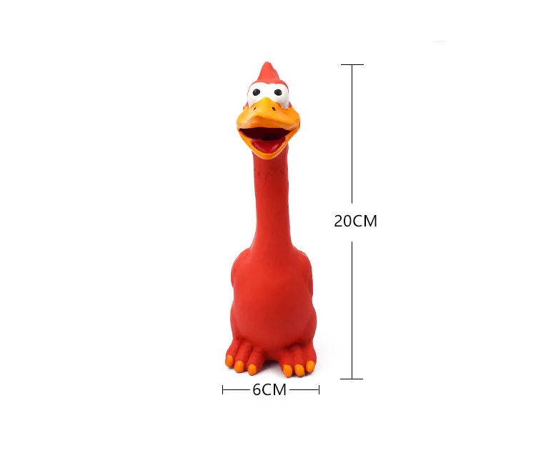 Смешная собачка, игрушка кричащий Цыпленок, сжимающая игрушка со звуком для маленького среднего укус собаки, устойчивый обучающий зубной жевательной игрушки, поставщик домашних животных
