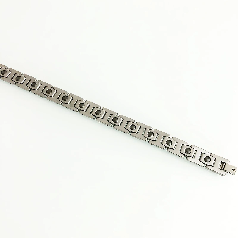 

Men's Magnetic Bracelet Health Care Hand Chain Tungsten Steel Bracelets for Women Charm Man Jewelry Best Friend Gift Dropshpping