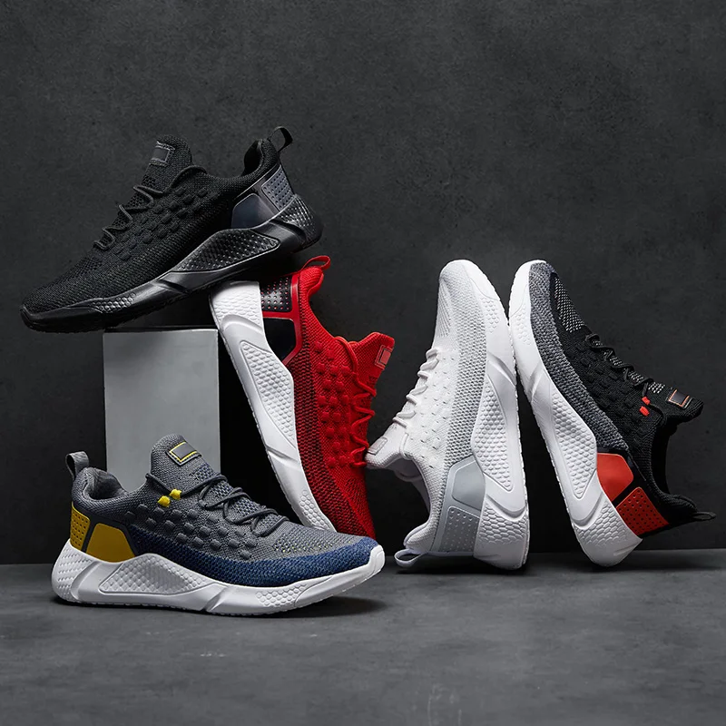 2019 Для мужчин кроссовки мужские для Дорожная Спортивная обувь пробежки Мужская