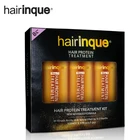 Набор для выпрямления волос HAIRINQUE с бразильским кератином, 8% формалина, устранение вьющихся волос, придание блеска и разглаживание поврежденных волос