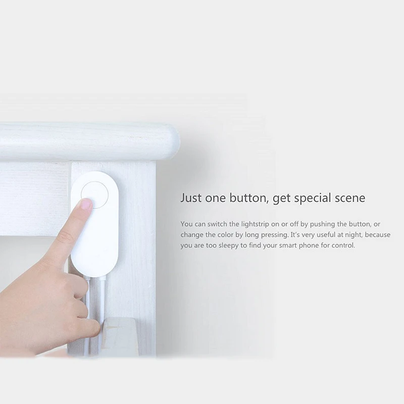 Xiaomi Yeelight умный красочный атмосферный светильник 2 м Xiao mi Home APP RGB светильник s работа с Alexa Google Assistant Homekit