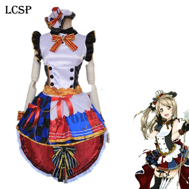 LCSP LoveLive Maid Awake Yazawa Nico японский костюм для косплея Аниме Любовь Live все персонажи Униформа костюм одежда