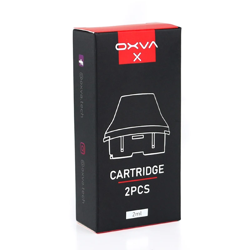

OXVA X Replacement Empty Pod 2ml Capacity Cartridge No Coil Atomizer Vape Tank fit for OXVA X Pod System Kit