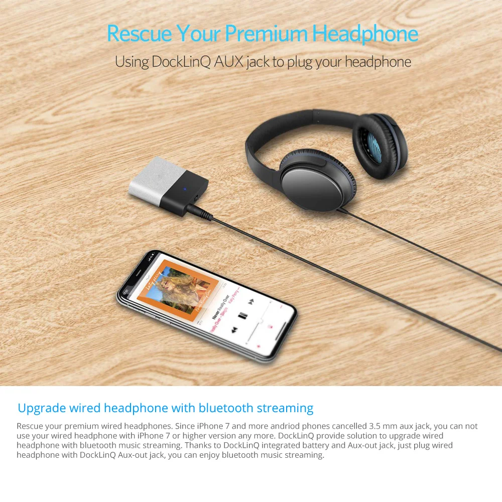 Bluetooth адаптер aptX приемник передатчик 3,5 мм, AUX, разъем для наушников Bose спикер мотоциклов 30 pin музыкальная док-станция