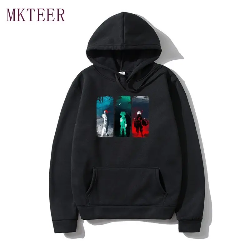 

Женская толстовка с капюшоном и принтом манги, на осень/зиму