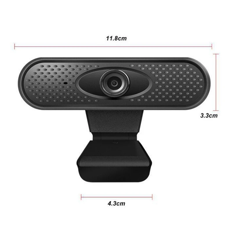 

1080P HD Webcam with Built-In Microphone PC Camera Compatible with Computer Desktop Video Conference Online Courses