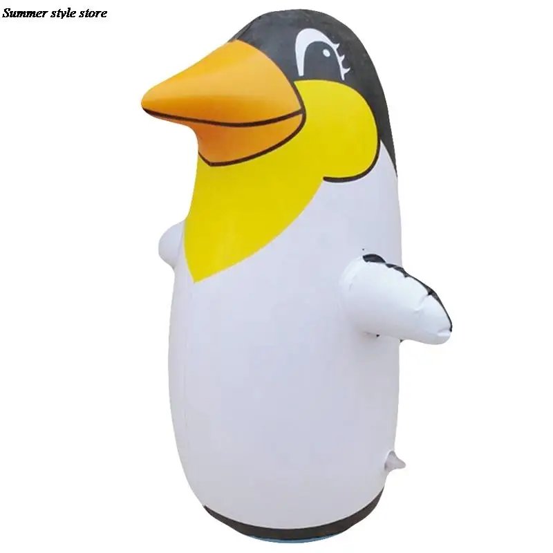 Inflatable Penguin Toy Dolphin Tumbler Children Pinguino Toys Animal Balloon 36CM Educational Cognitive | Игрушки и хобби